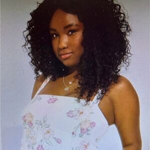 Midi Chiffon Empire Waist Dress